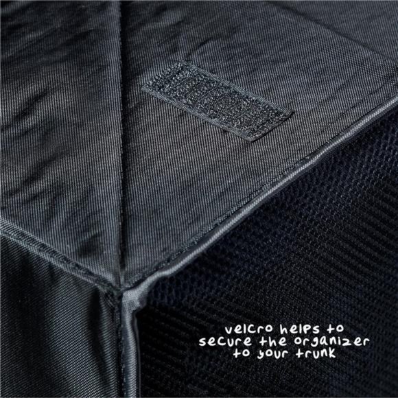 Soft Storage Chest, Black Folding Car Trunk Organizer - Picture 4 of 6